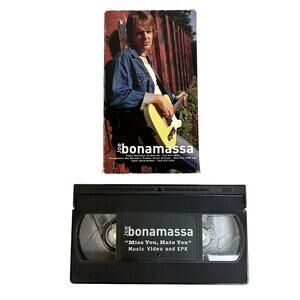 Joe Bonamassa....The Story ‘Miss You, Hate You’ VHS tape Music Video and EPK